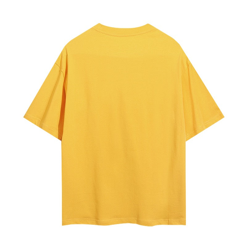 Black,Yellow and Brown T-shirt