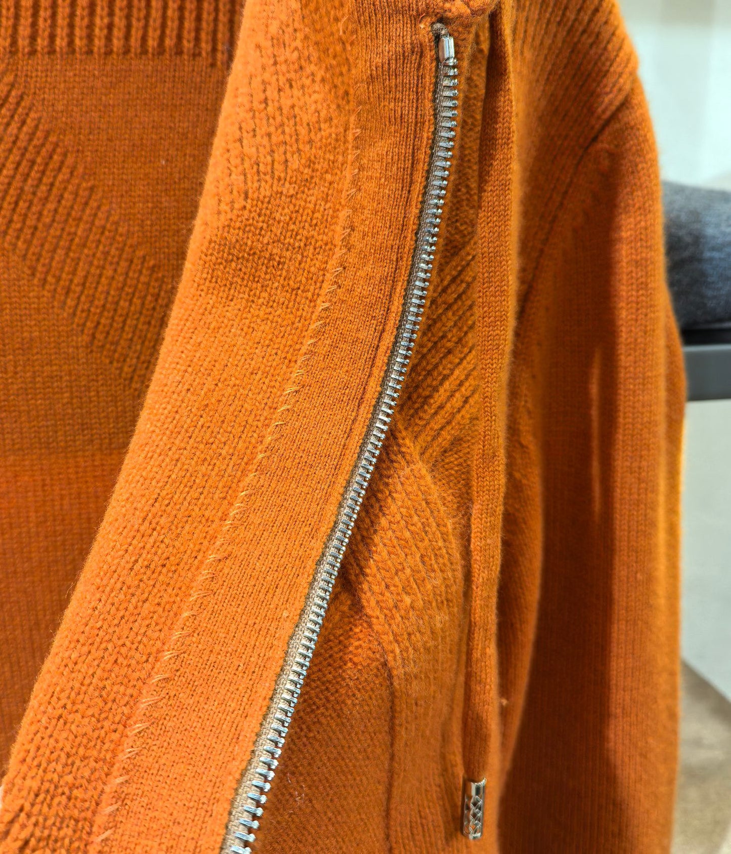 Orange and Dark Blue Jacket