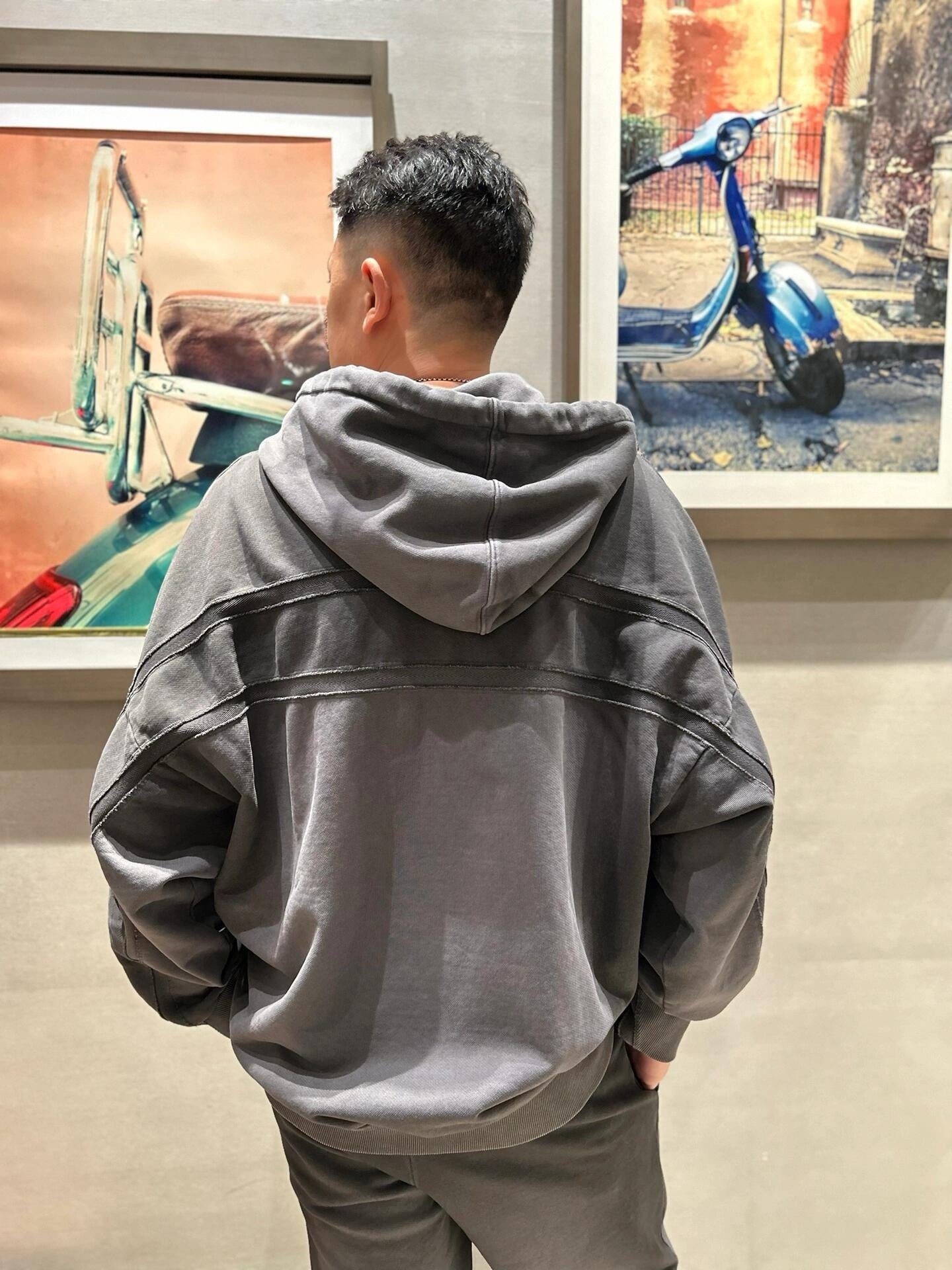 Dark Grey Hoodie