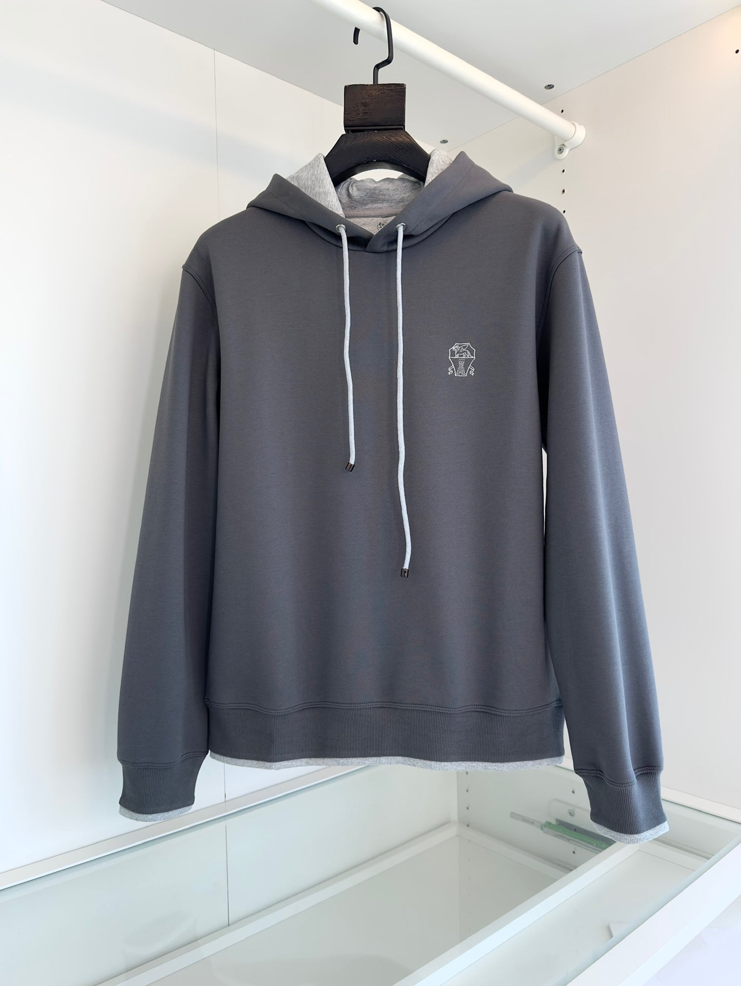 Black and Gray Hoodie