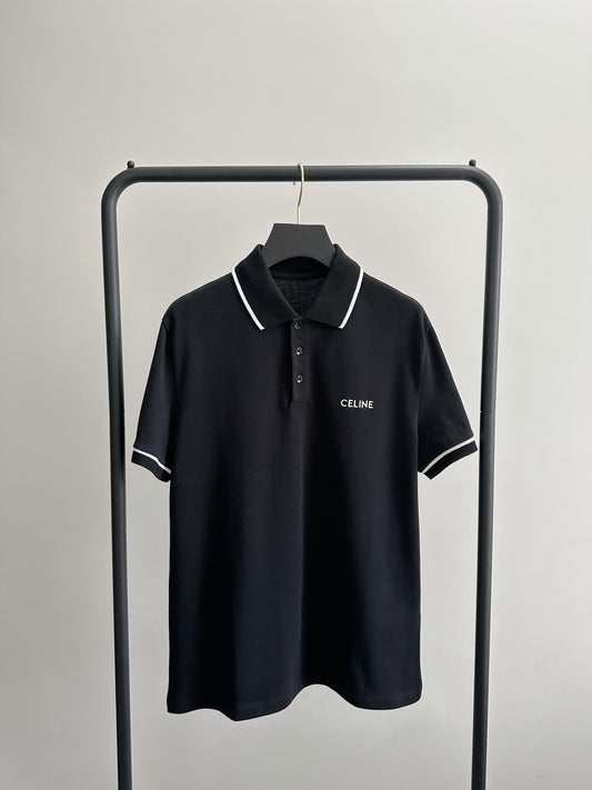 Black and White Polo