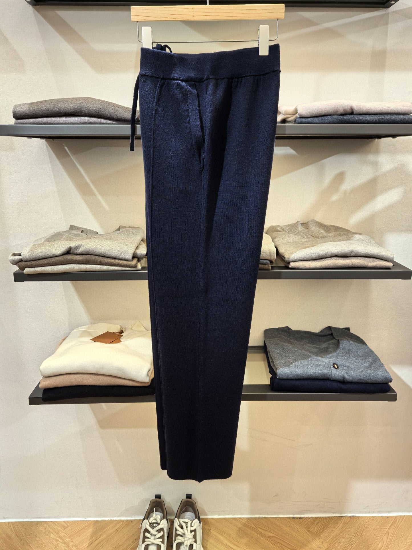 Blue and Beige Pant