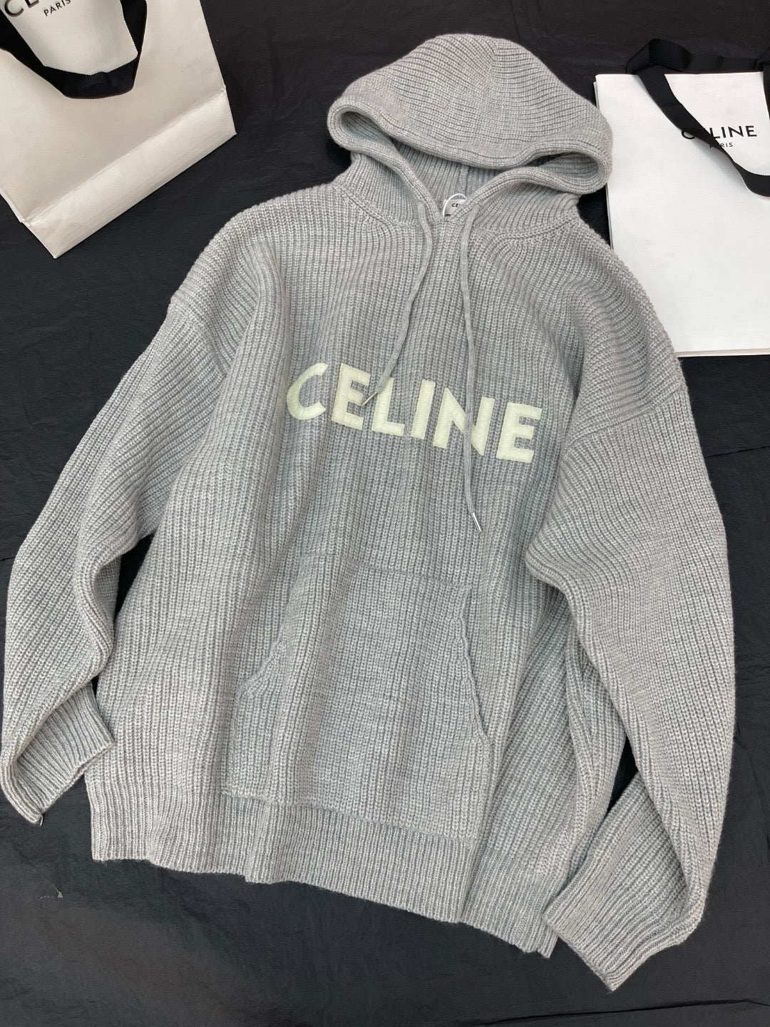 Black and Grey Hoodie