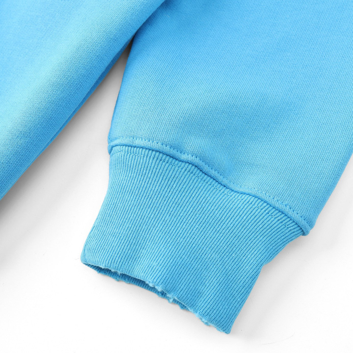 Sky blue and Khaki Hoodie