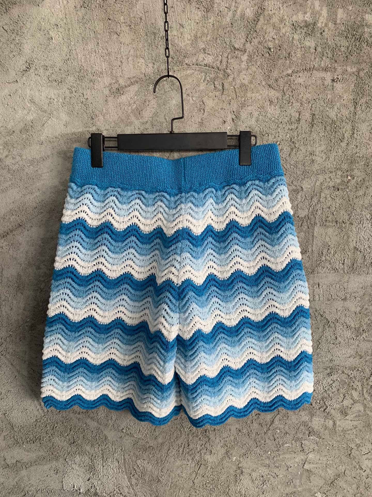 Yellow and Blue Short