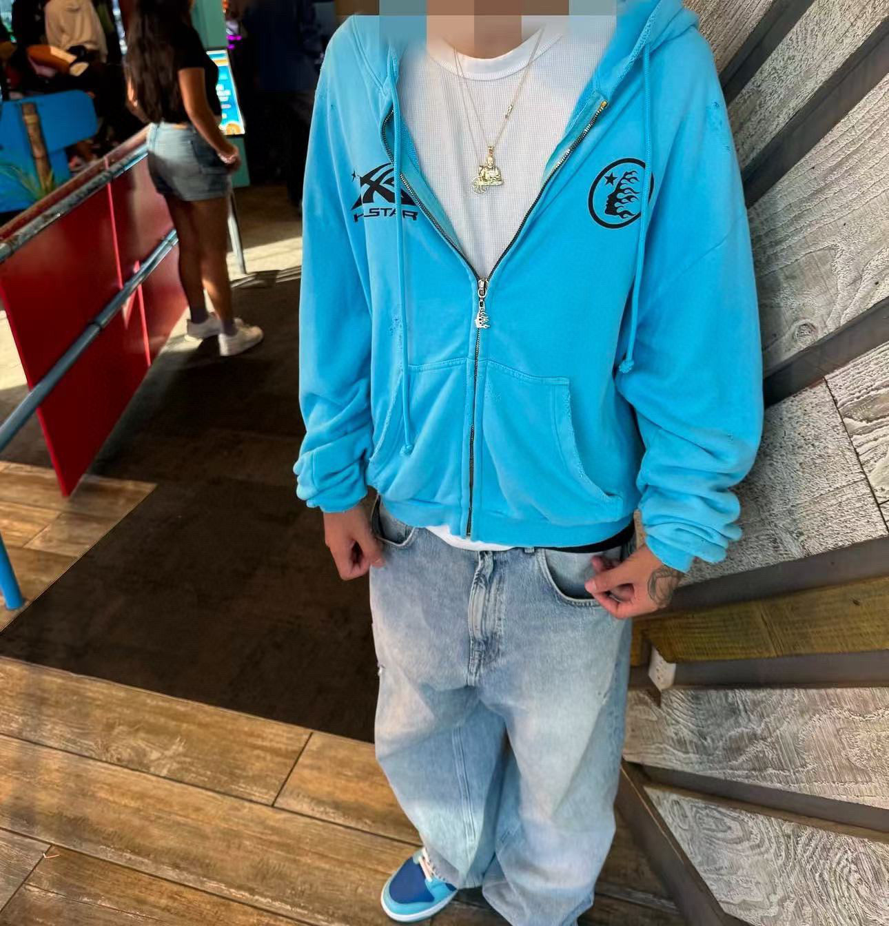 Sky Blue Hoodie