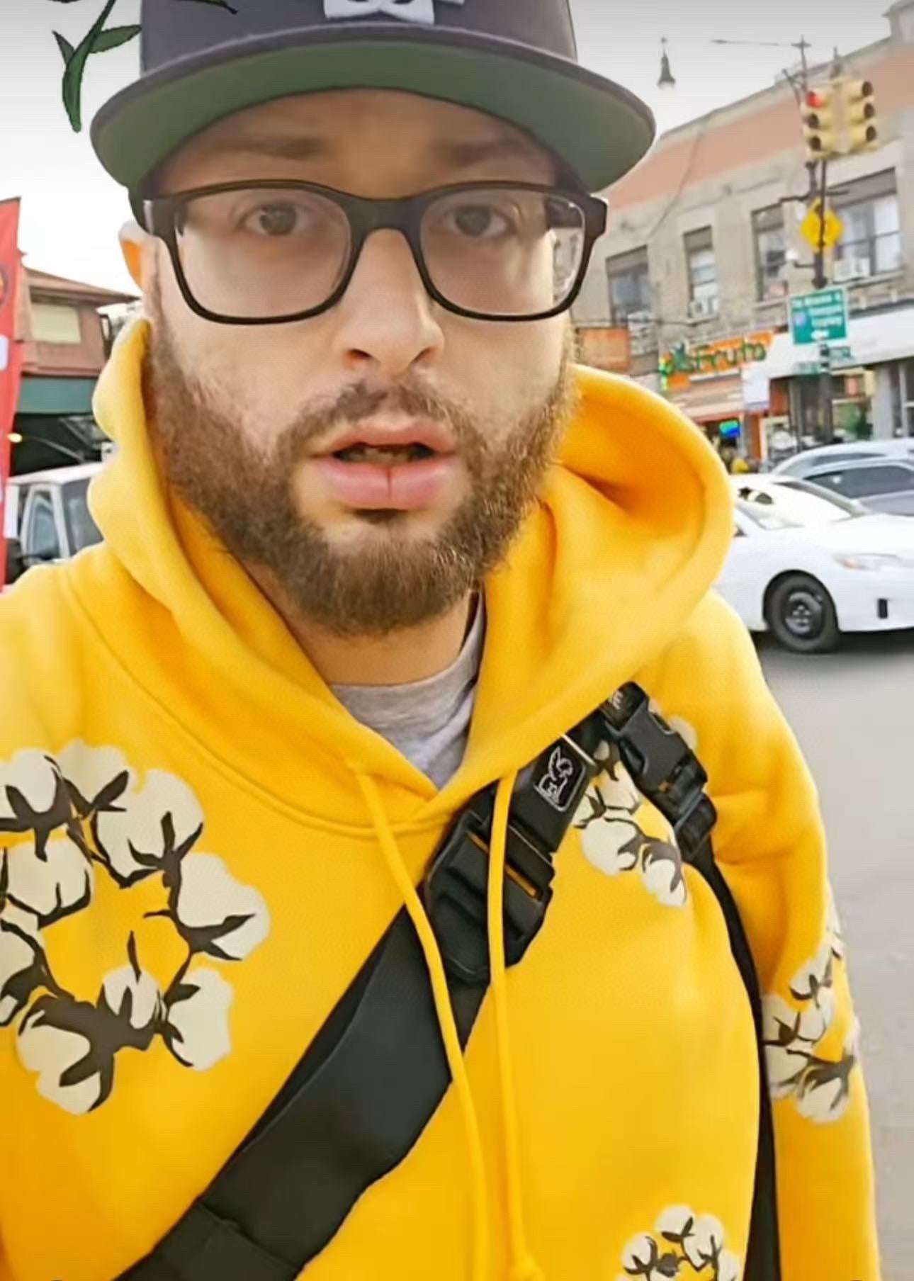 Yellow Hoodie