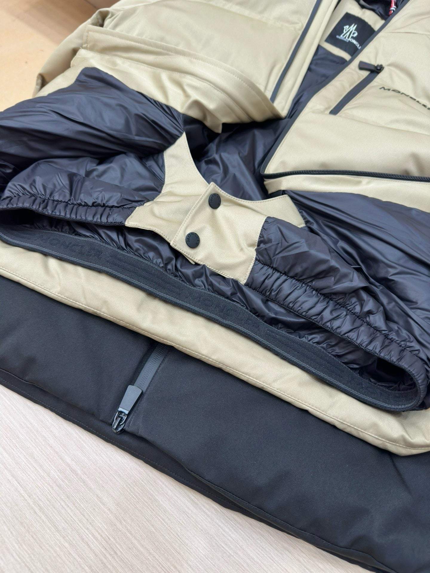 Black and Khaki Jacket