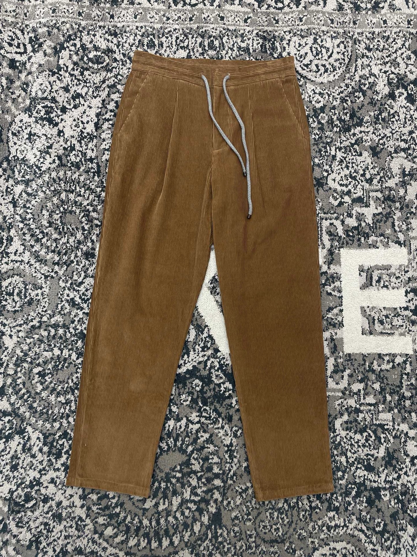 Dark Blue and Brown Pant