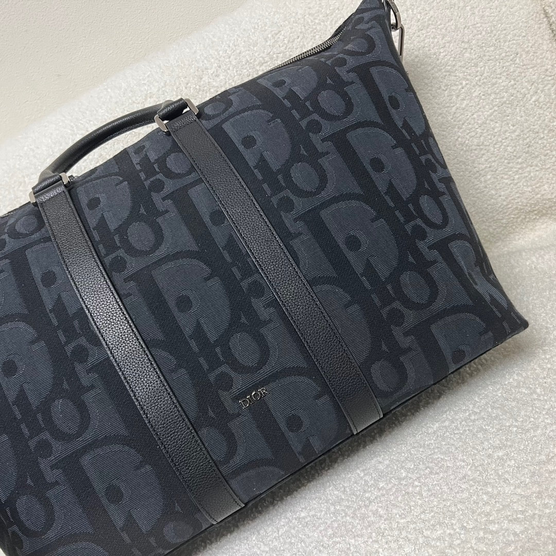 Blue and Black grey Bag