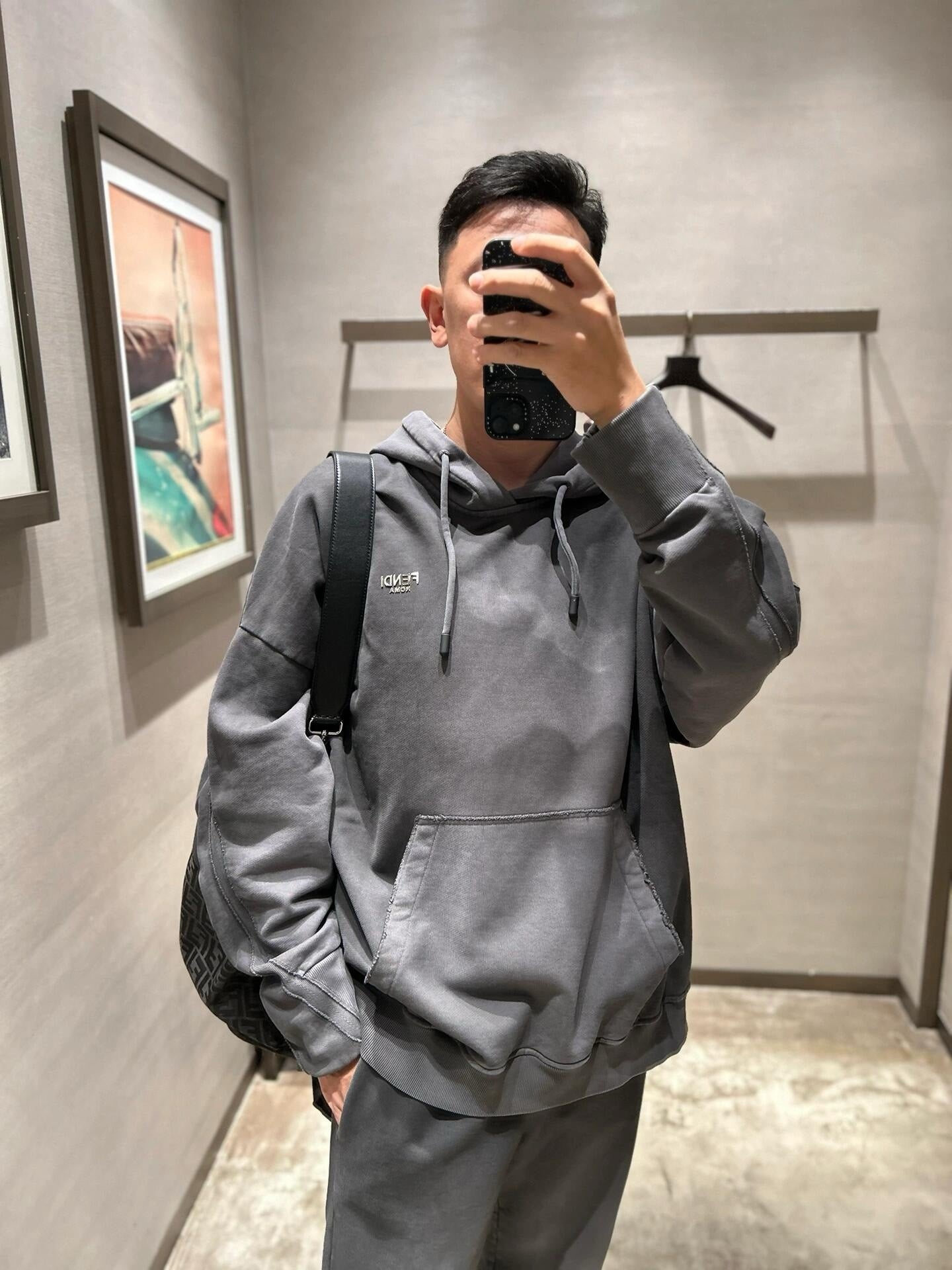 Dark Grey Hoodie