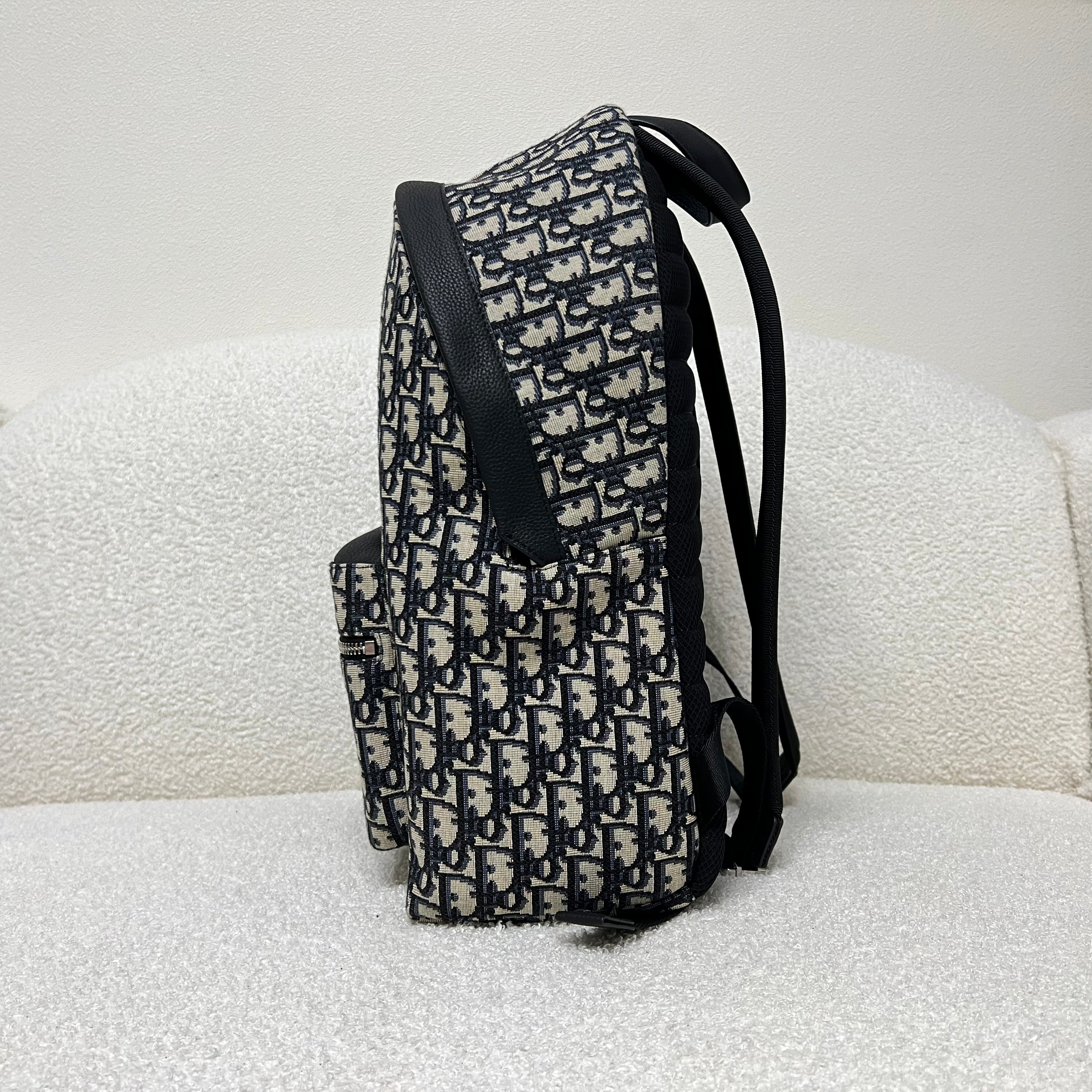 Blue and Black grey Bag