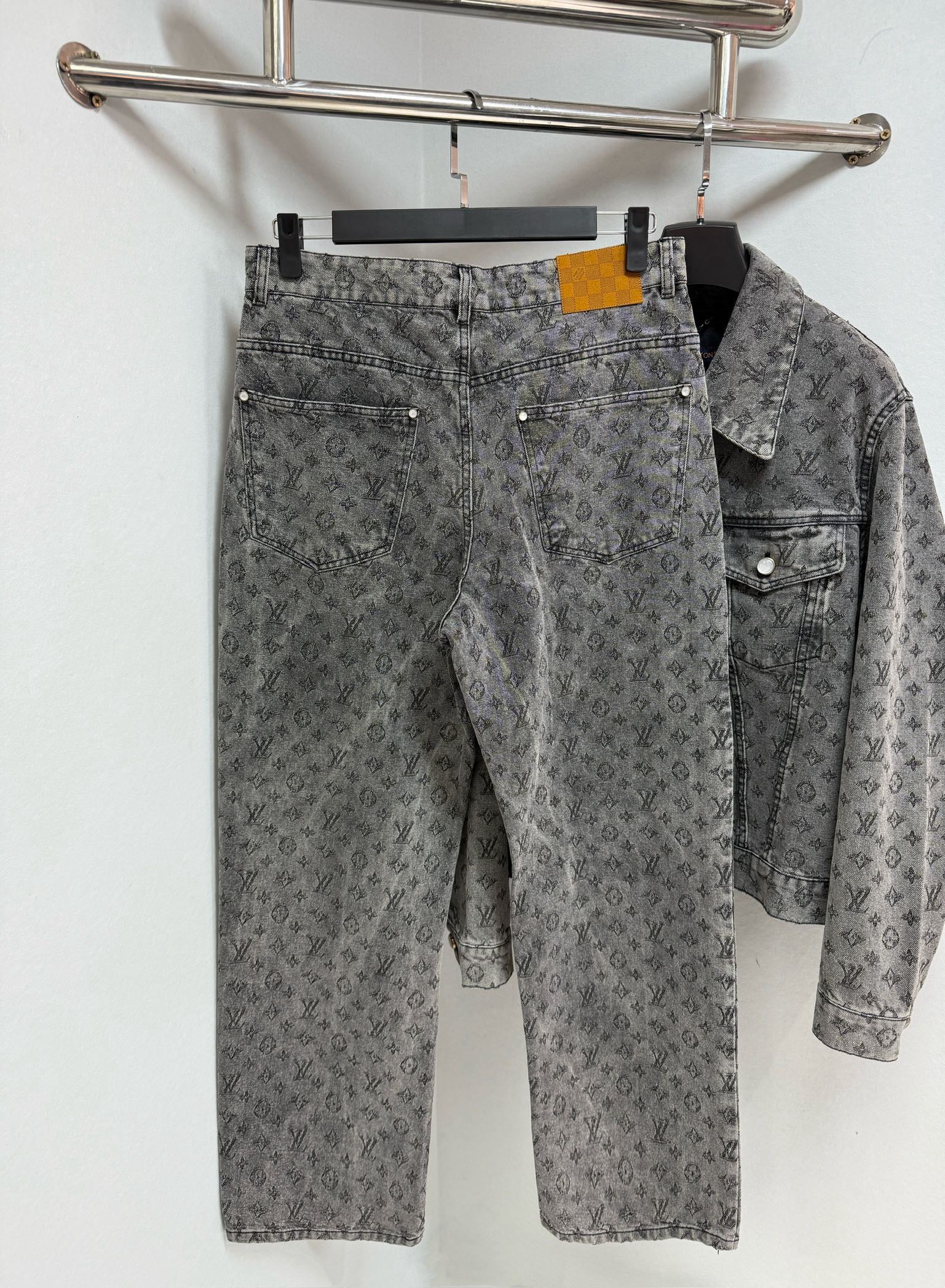 Black Grey Pant