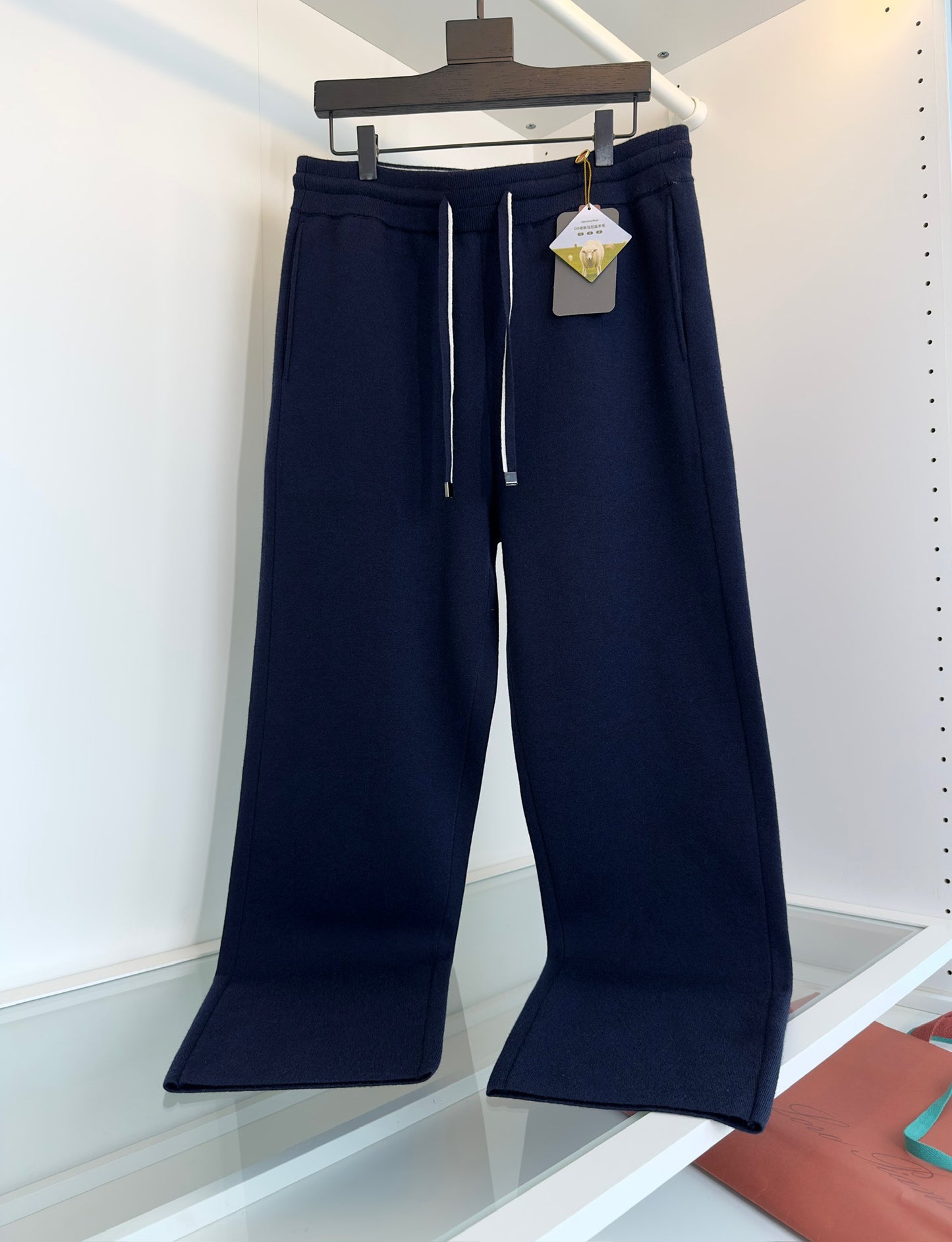 Dark Blue and Grey Pant