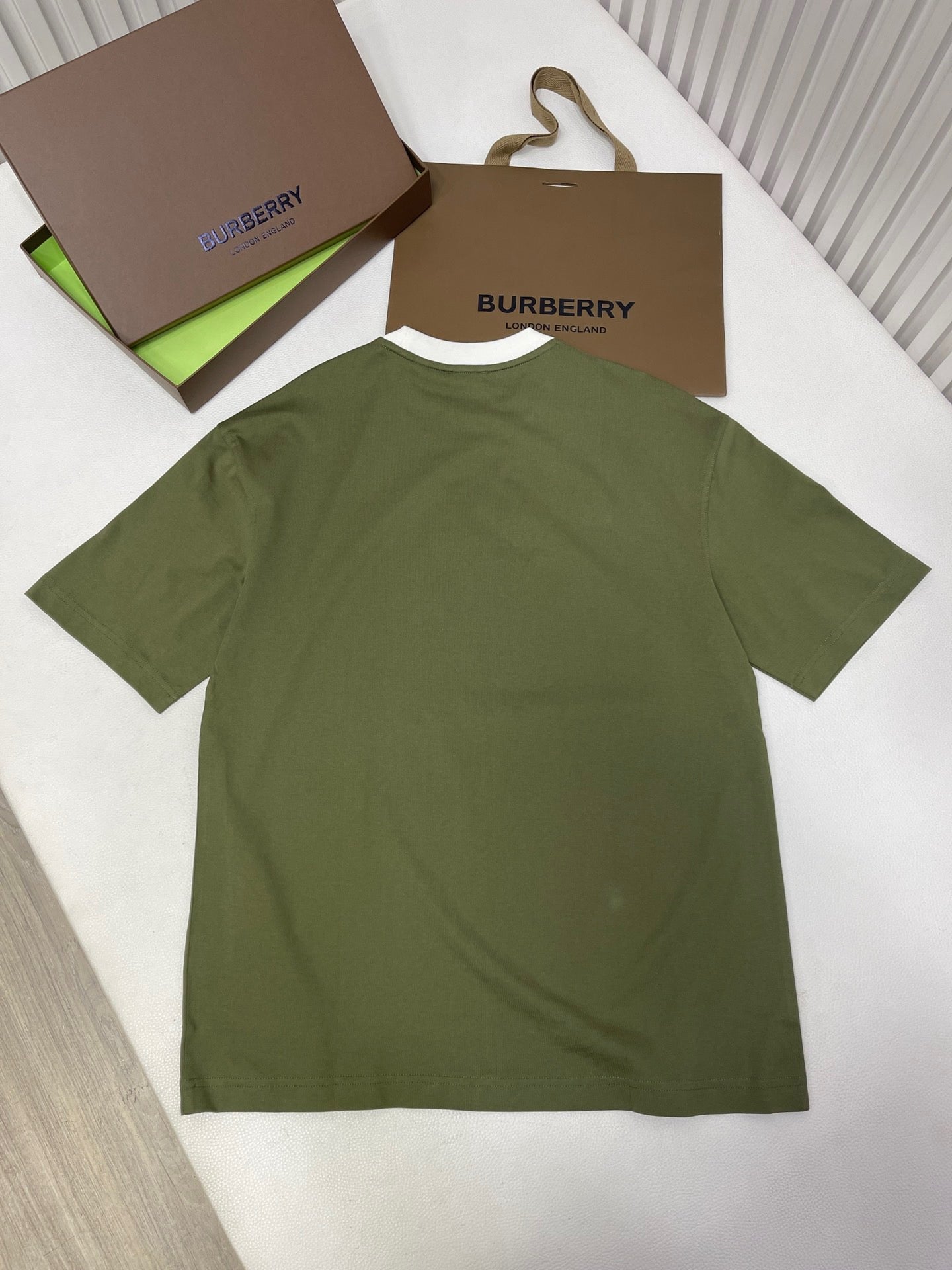 Grey and Green T-shirt