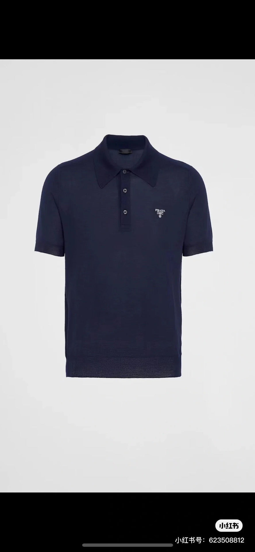 Black,Grey and Blue Polo