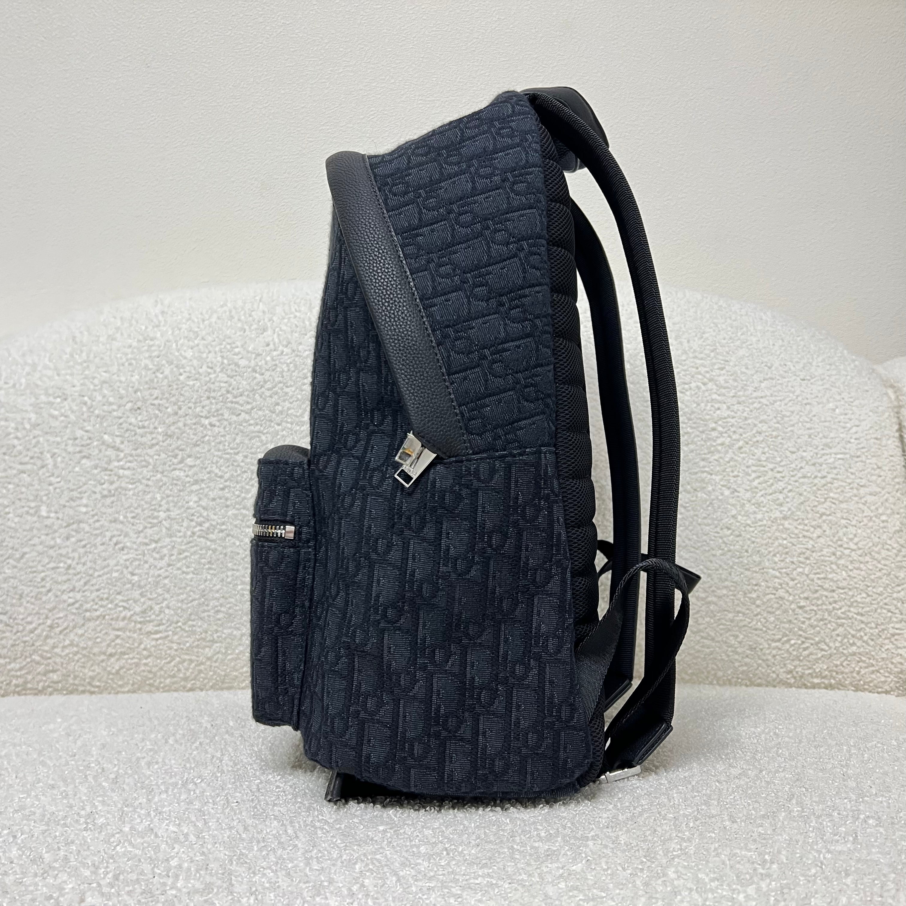 Blue and Black grey Bag