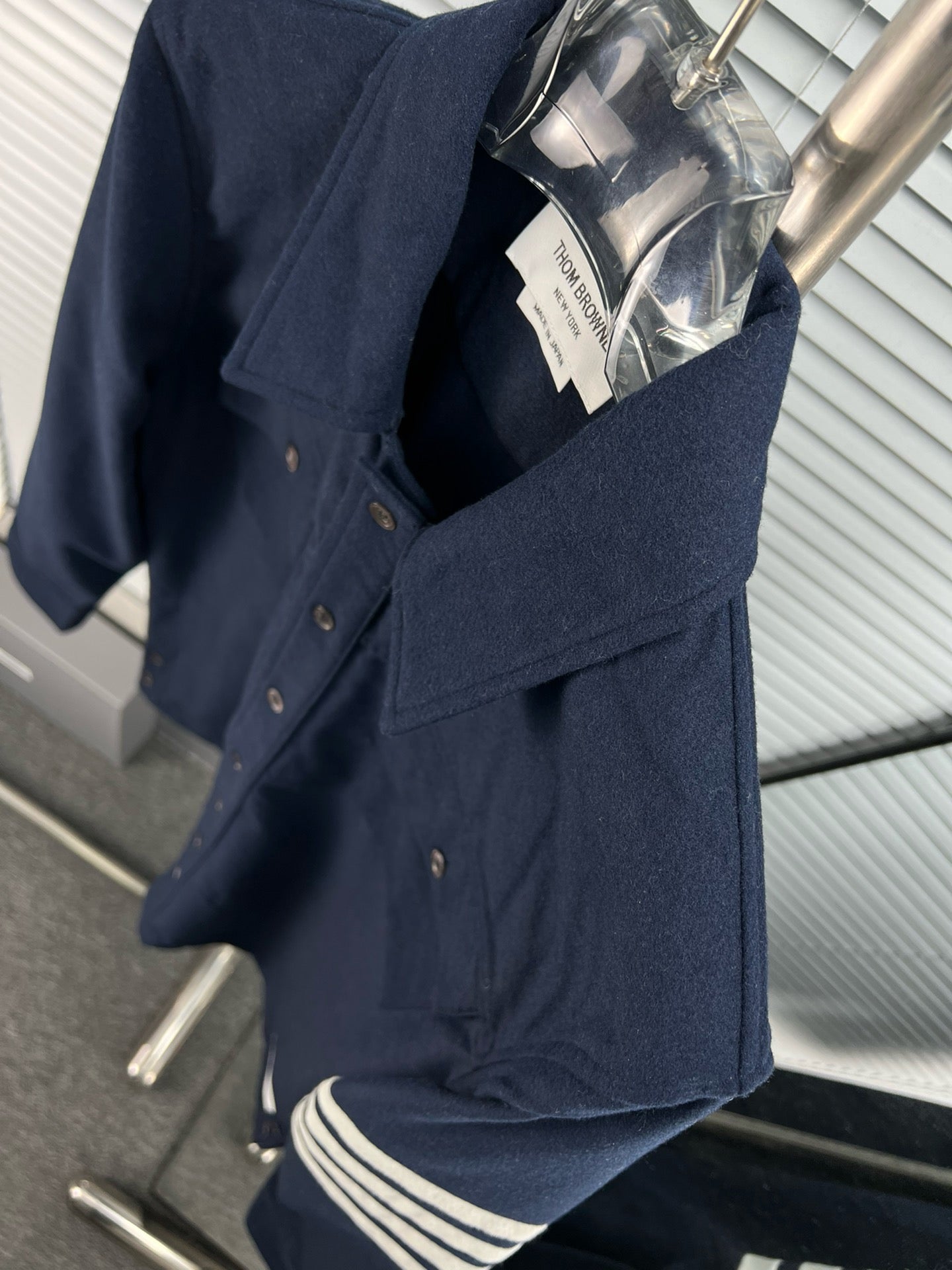 Dark Blue and Grey Jacket