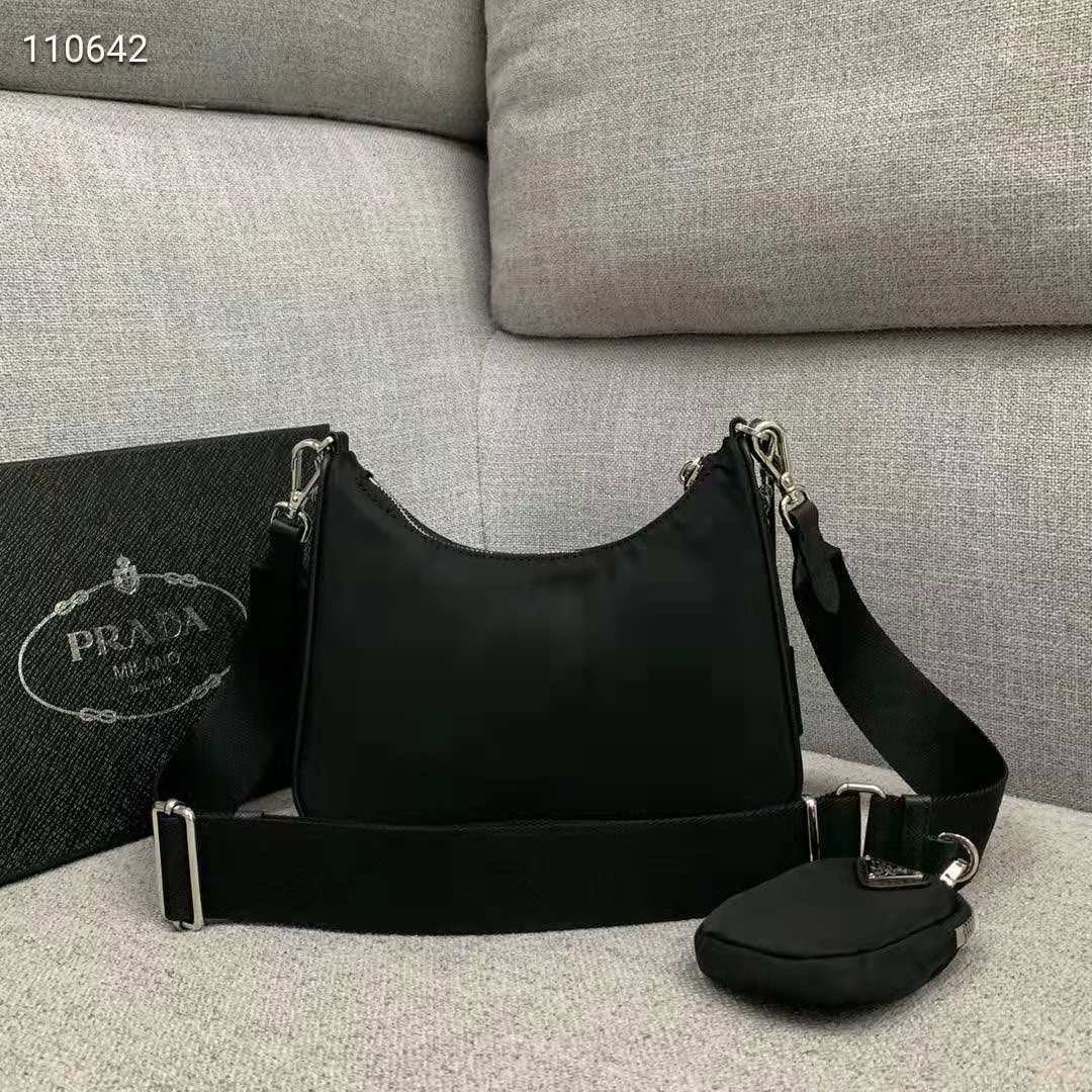 Bolso bandolera convertible negro