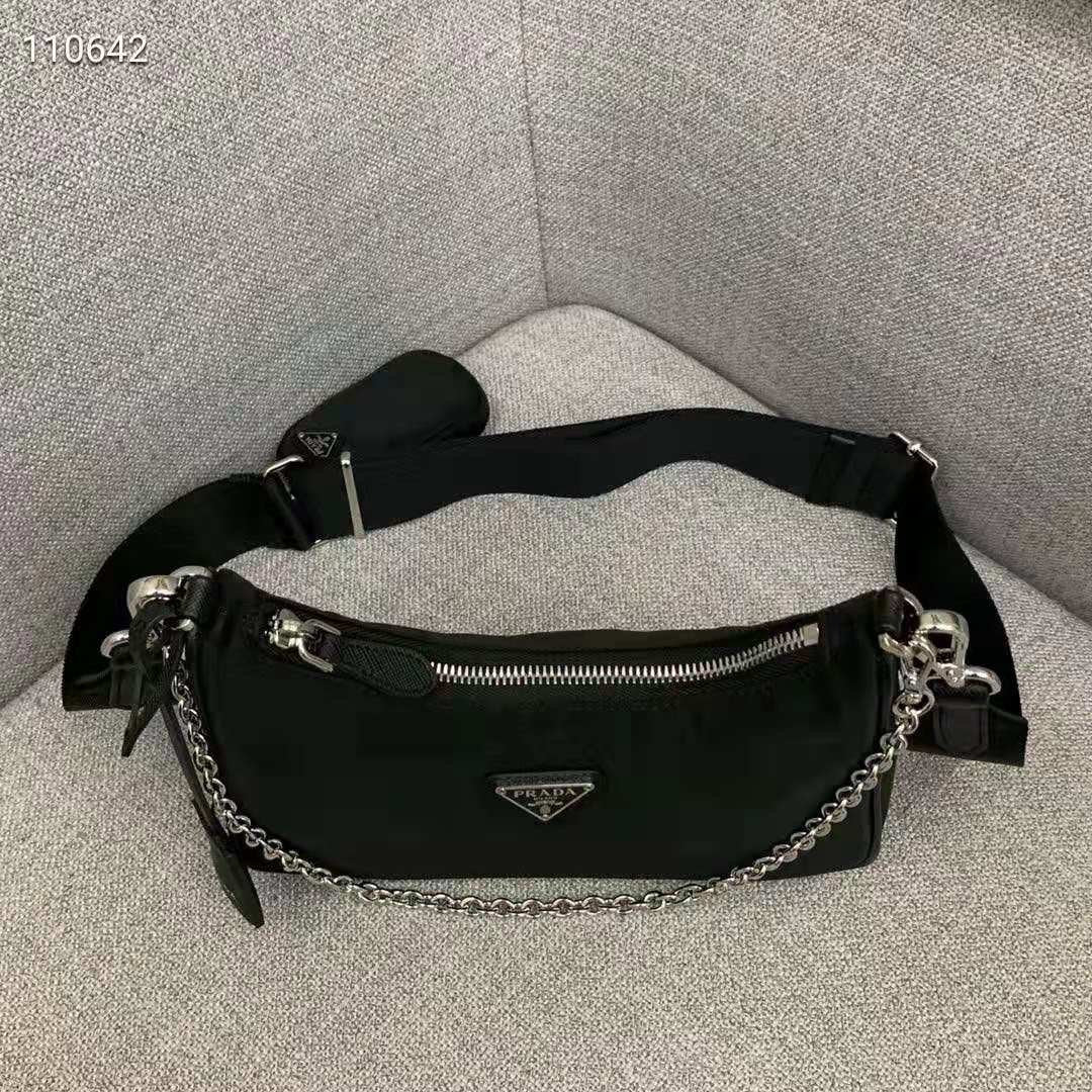 Bolso bandolera convertible negro