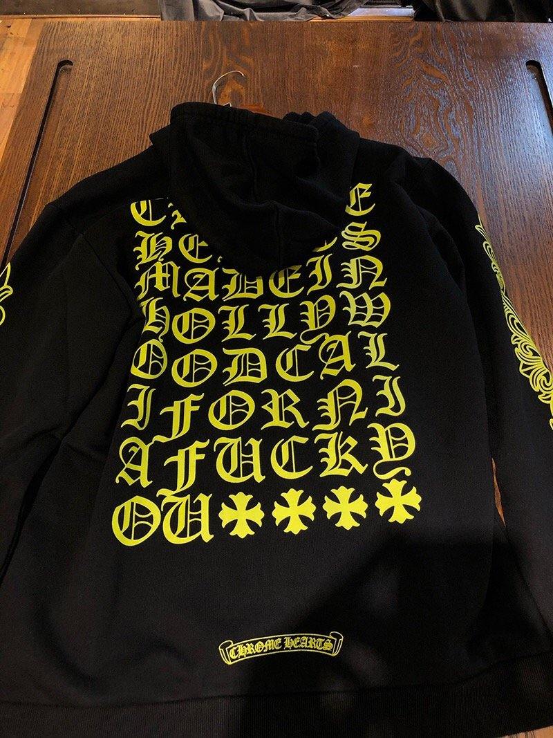 Fluorescent Letter Hoodie - Topmodareps